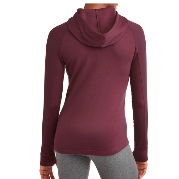 Avia Flex Tech Jacket in Burgundy - Picture 4 of 8